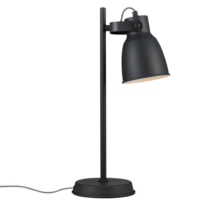 Nordlux Adrian Ø12,5 cm bordlampe antracit